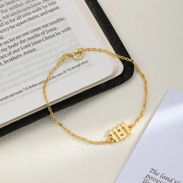 Personalised Bible Verse Chapter Number Bracelet with Scripture Card Minimalist Jewellery Church Prayer Baptism Birthday Gift for Women Christian