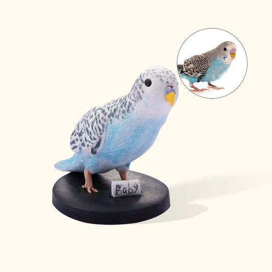 Personalised Handmade Pet Figurine from Photo Dog Cat Parrot Tortoise Hamster Horse Portrait Statue Pet Unique Gift for Pet Owners Memorial Keepsake